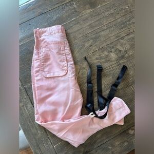 Carmar Pink Parachute Pants Size 8 Originally $216 NWT